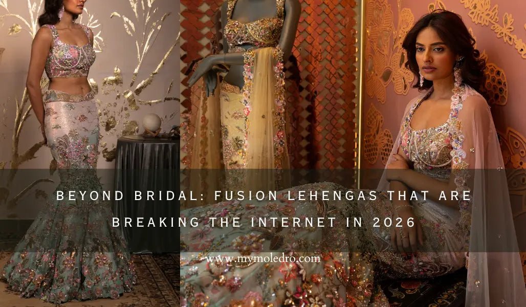 new fusion couture lehenga