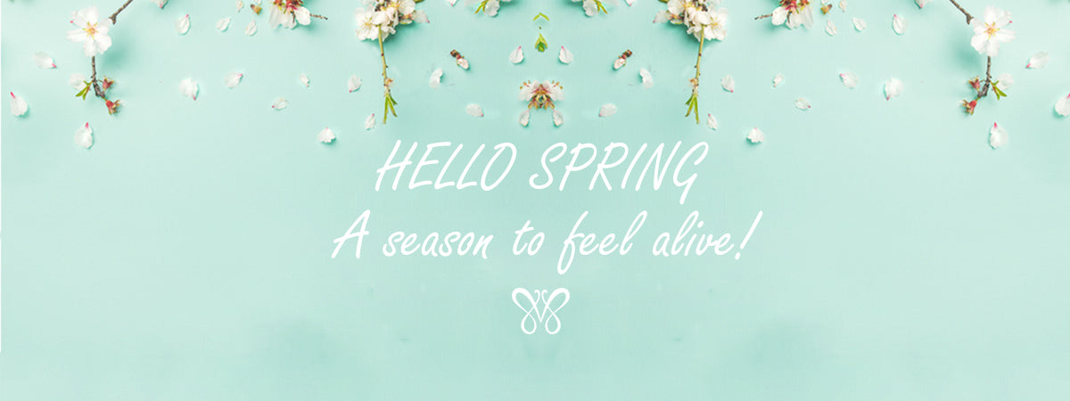 Bloom and blossom like the season of Spring! Get Inspiration from Nature and keep moving
