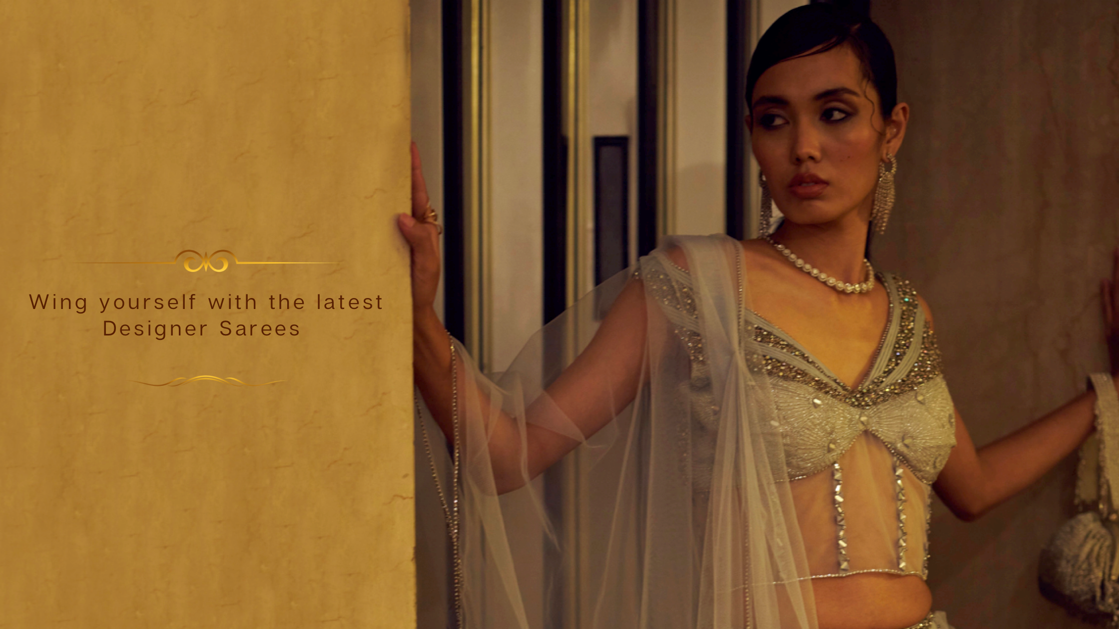 Wing yourself with the latest Designer Sarees