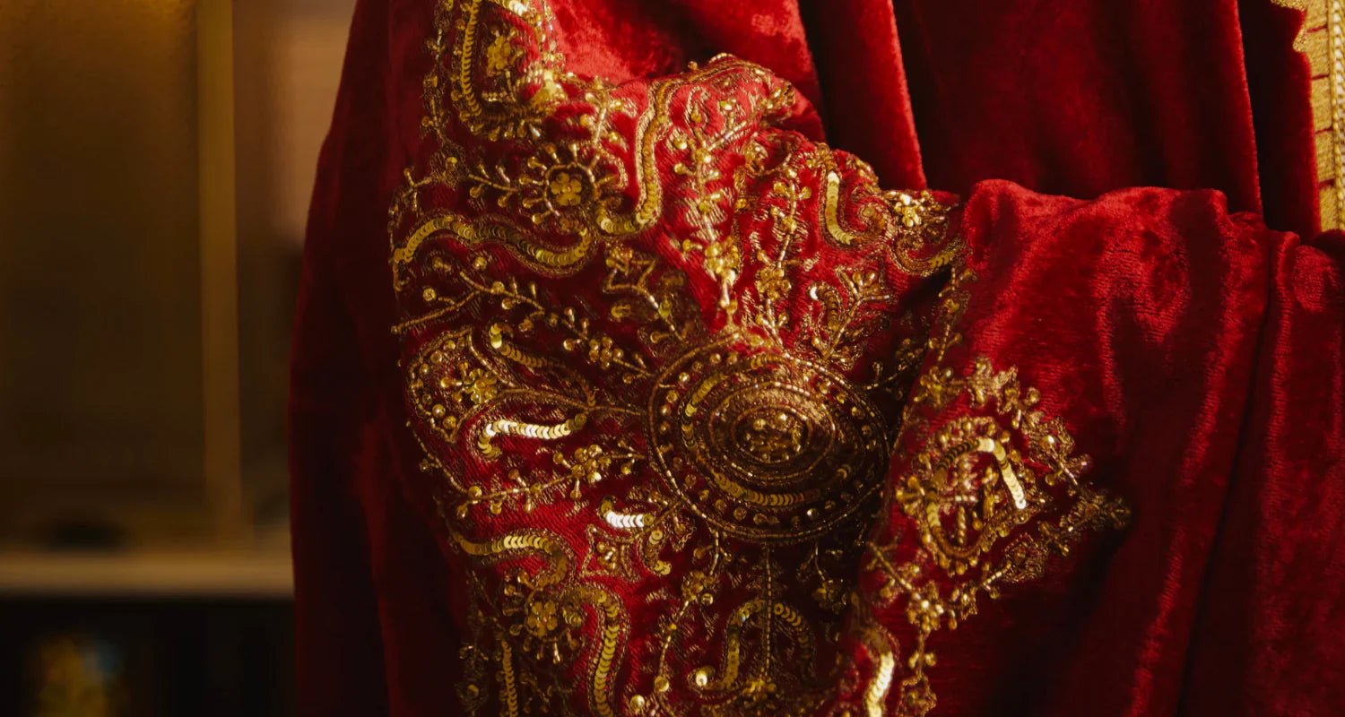 bridal velvet shawl for women