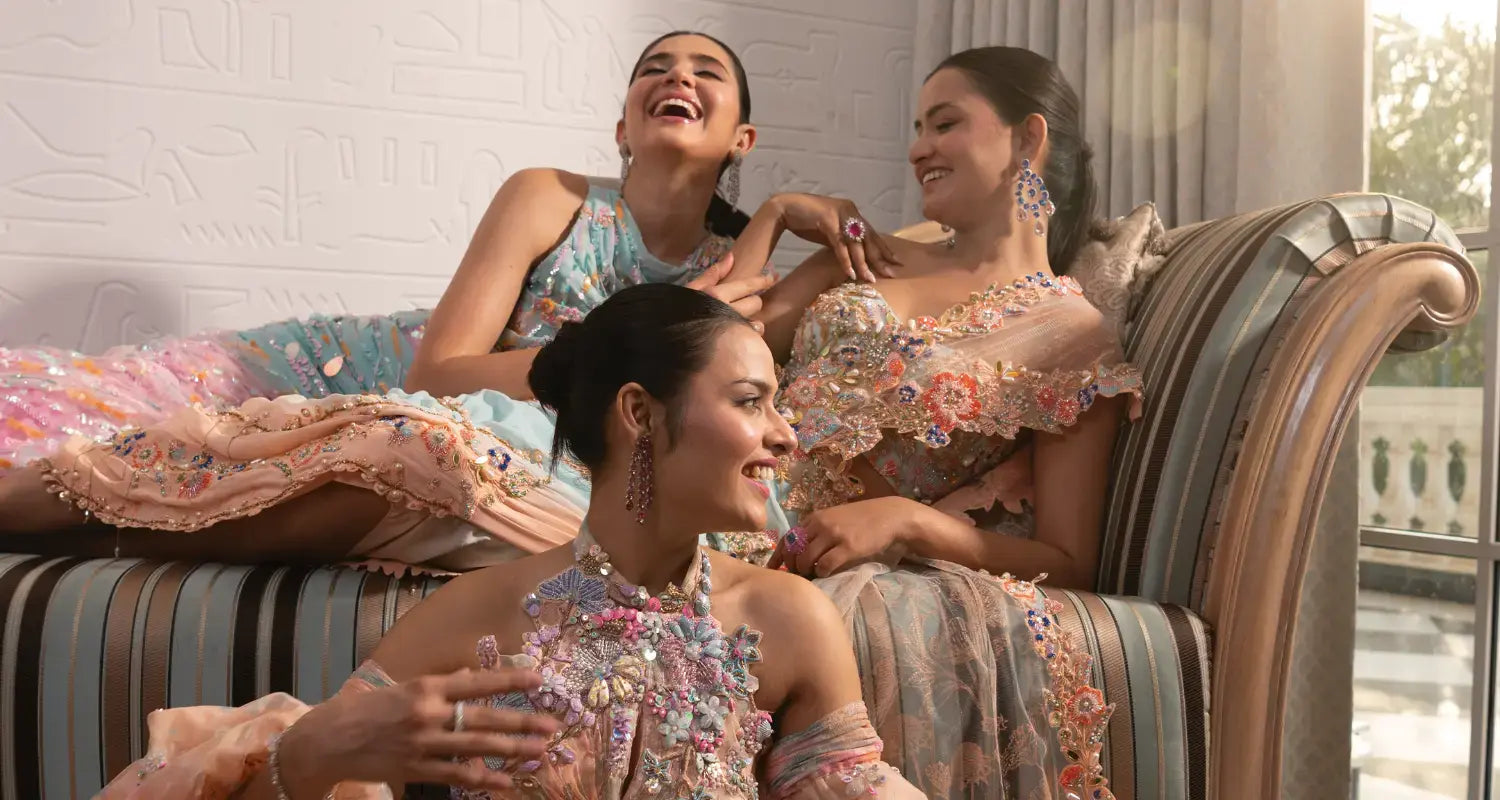Designer Festive Dress for Women | Girl's Festival Dresses