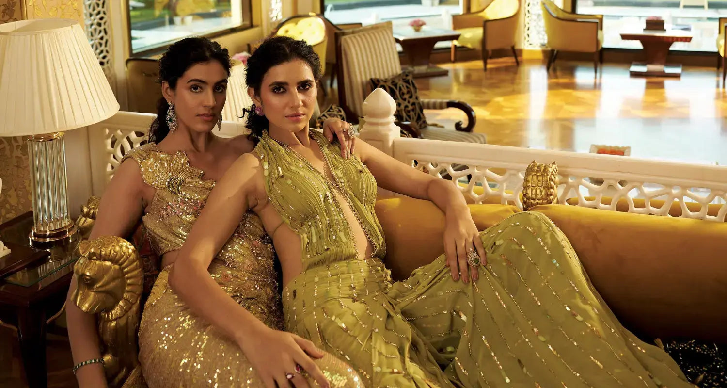 Green Dresses for Mehendi Ceremony | Mehendi Function Dress Collection
