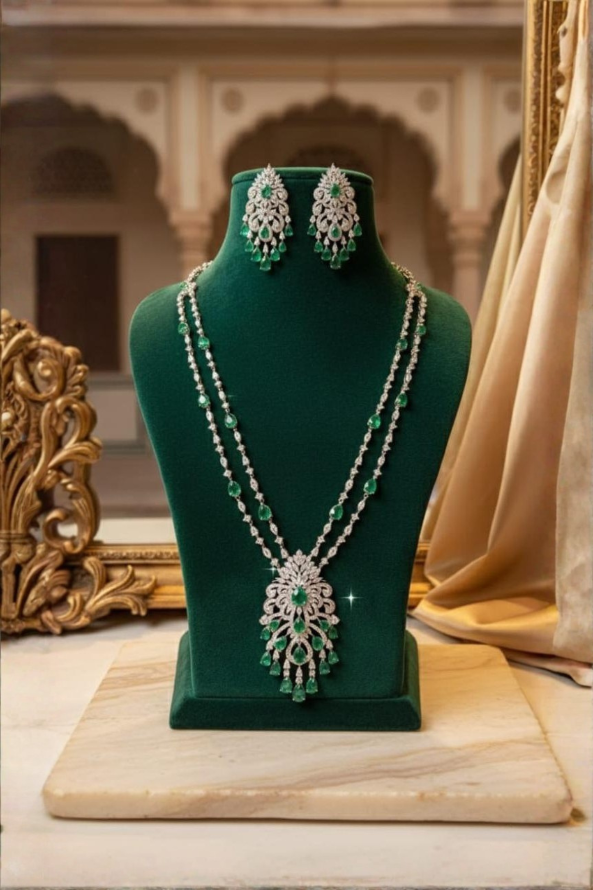 Emerald Layered Set