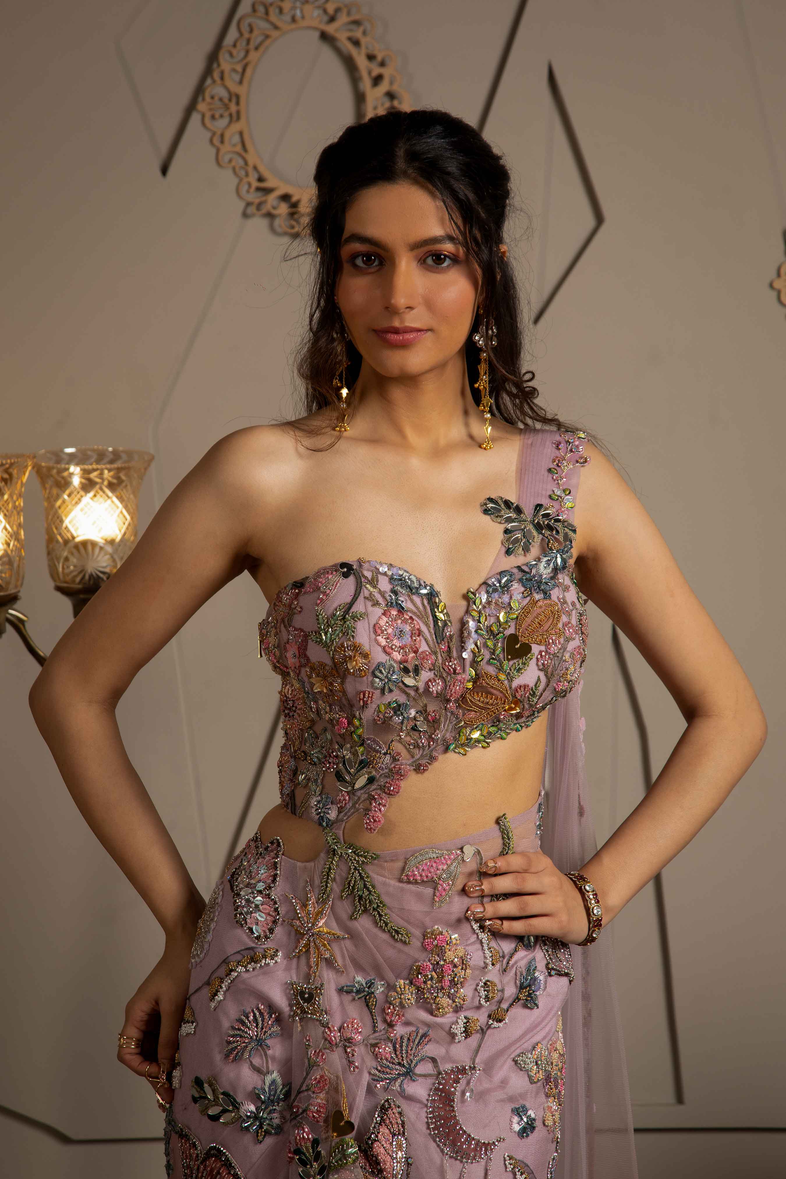 Elysia Pre Draped Dress