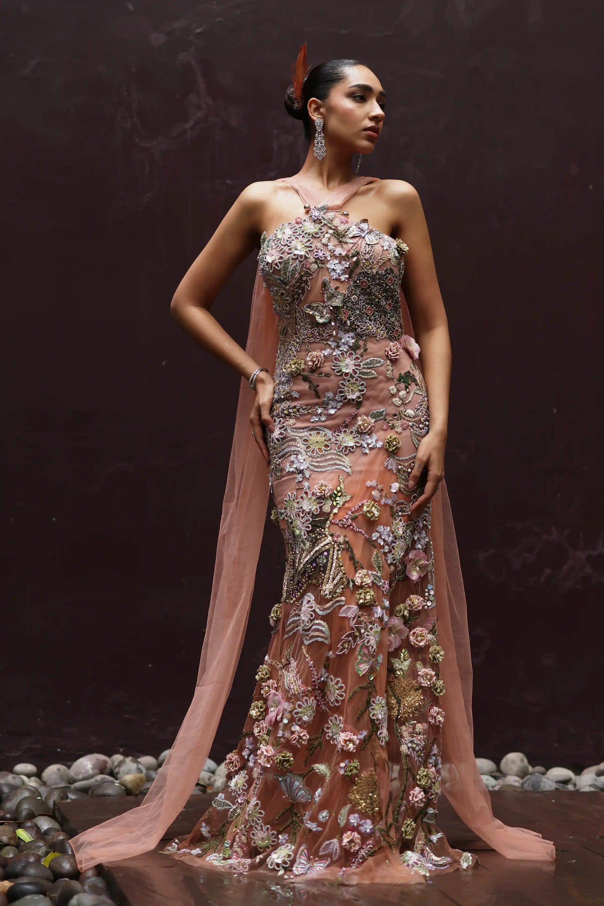 Shop Gardenia Drape Dress for Wedding Party Shop Gardenia Drape Dress for Wedding Party