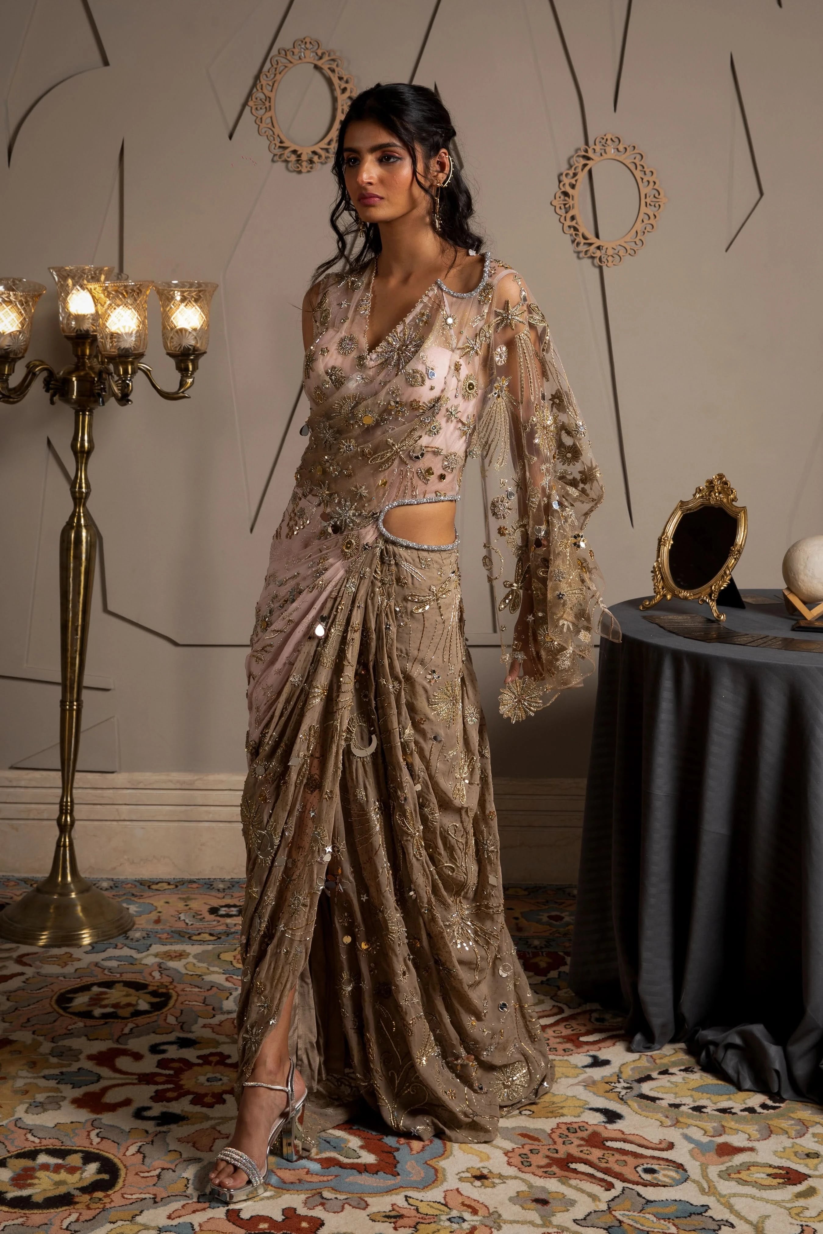 semi stitched kafta designer dresses