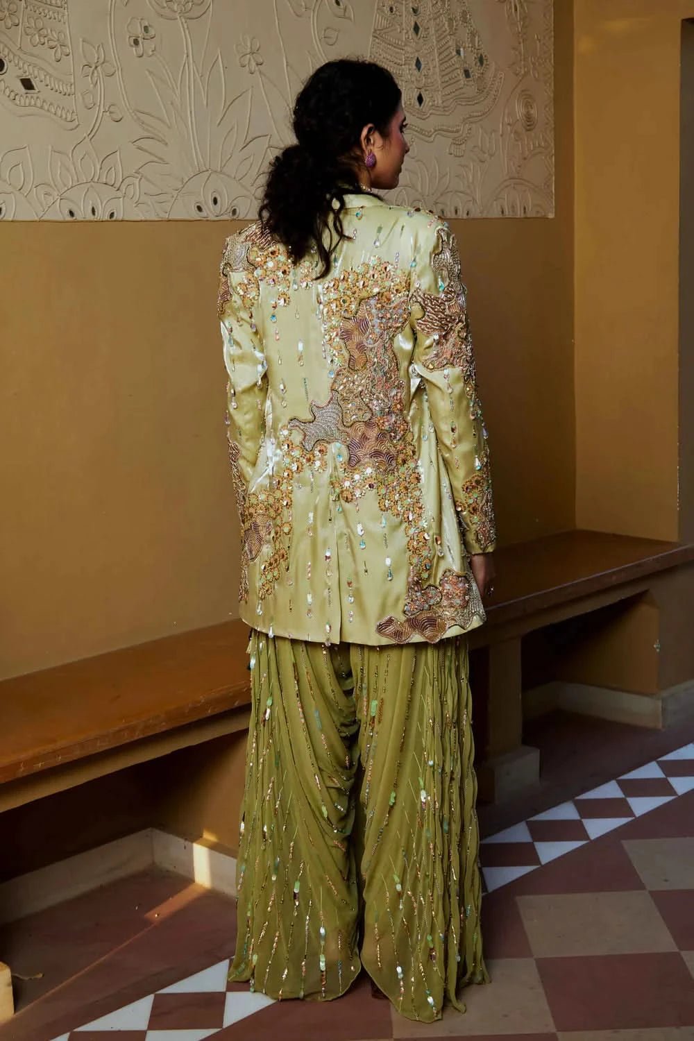 semi stitched co-ord set
