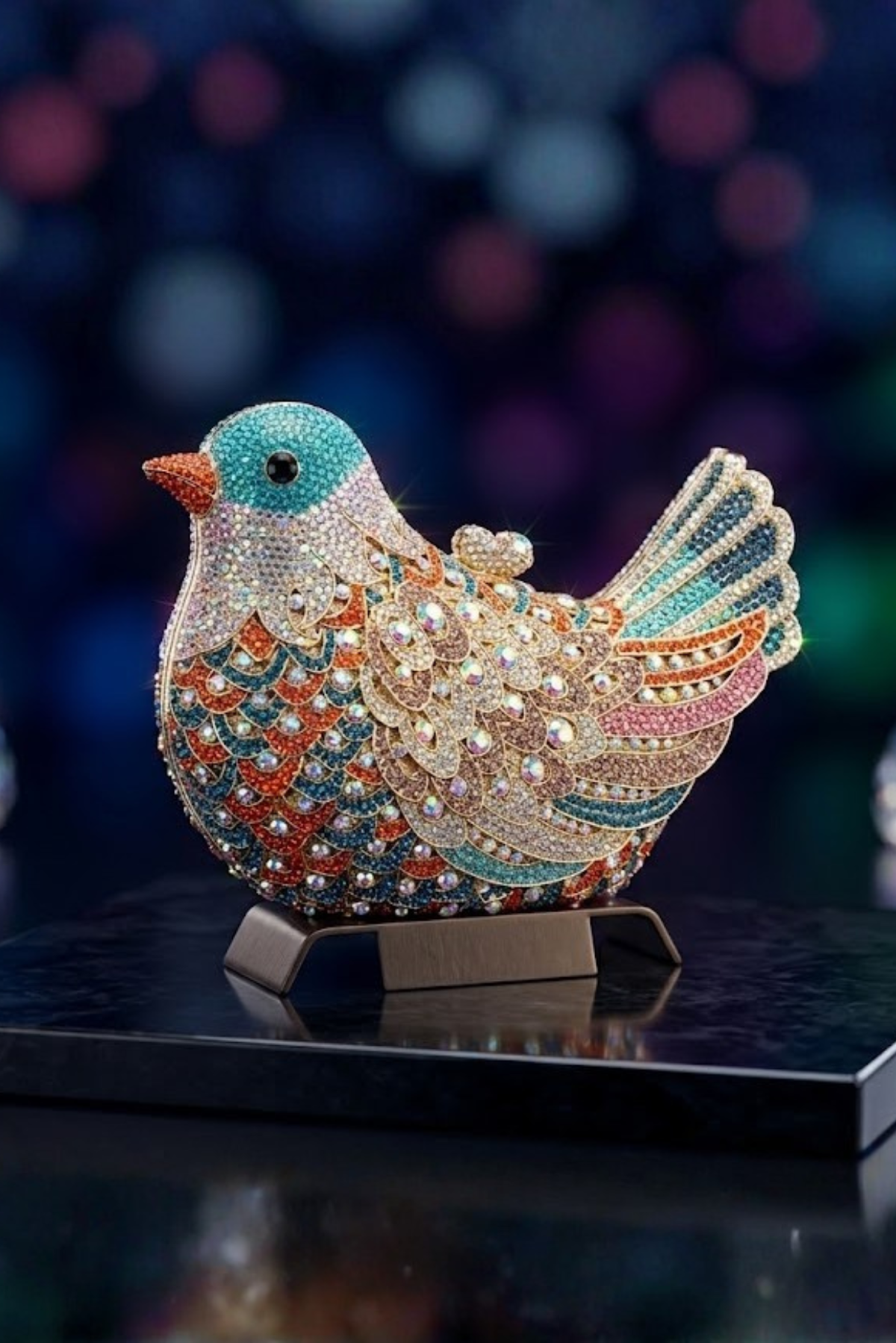 The Songbird Crystal Clutch