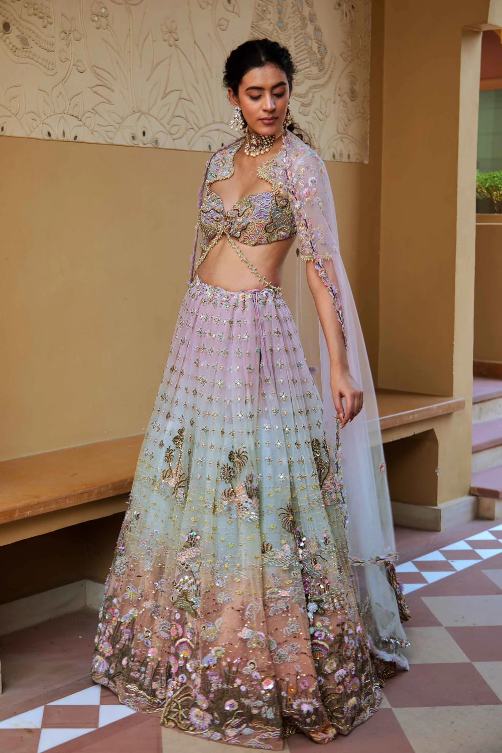 Raga designer lehenga set