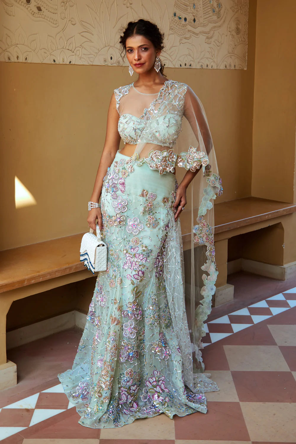 Buy Designer Sarees and Blouse for Wedding