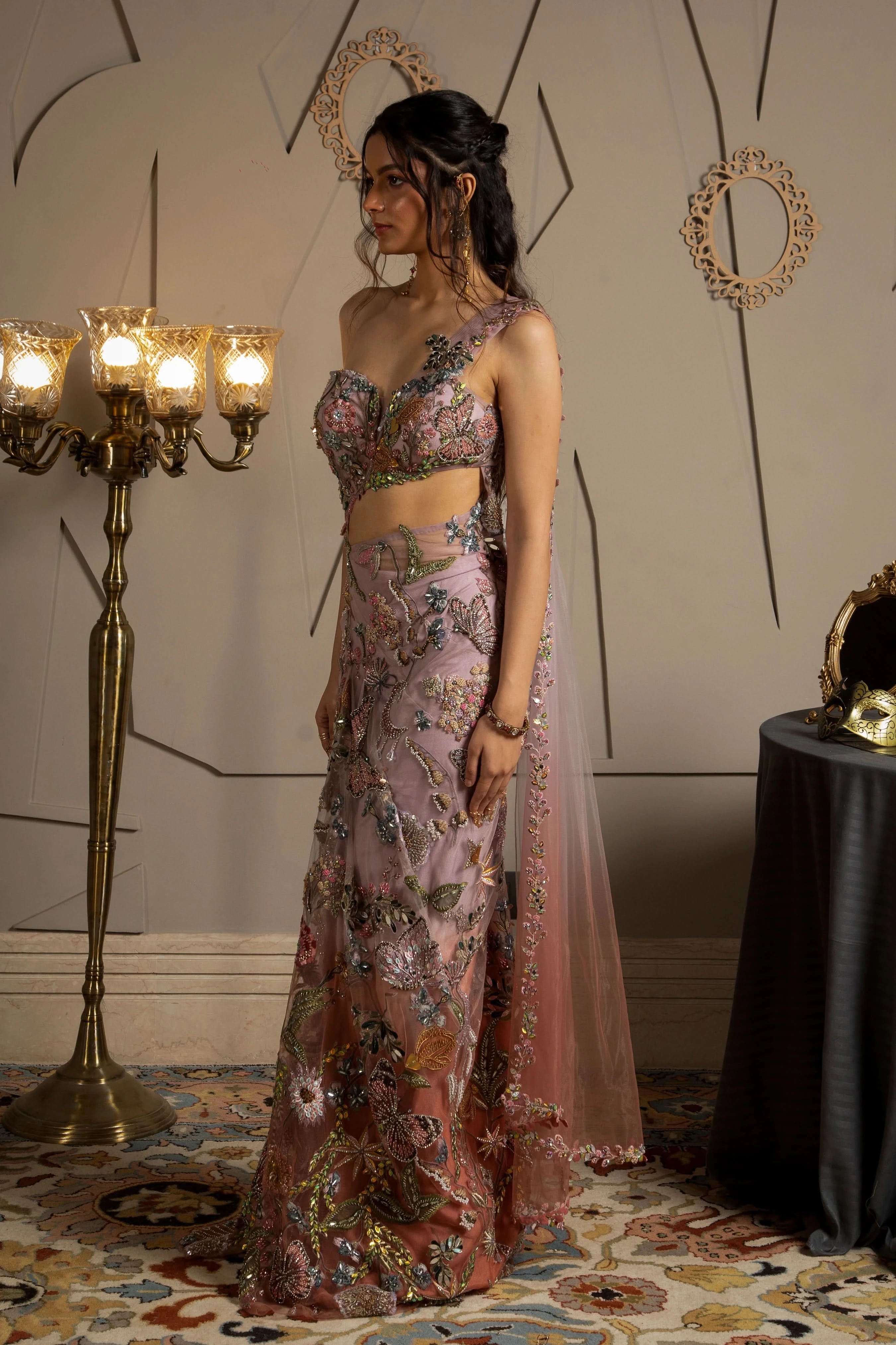 Elysia Indian Drape dress