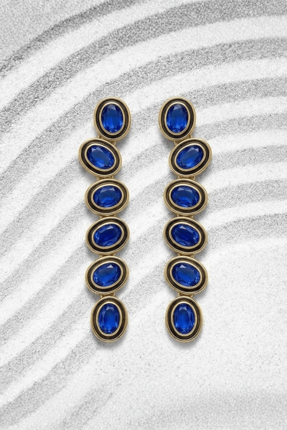 Midnight Riviera Drop Earrings