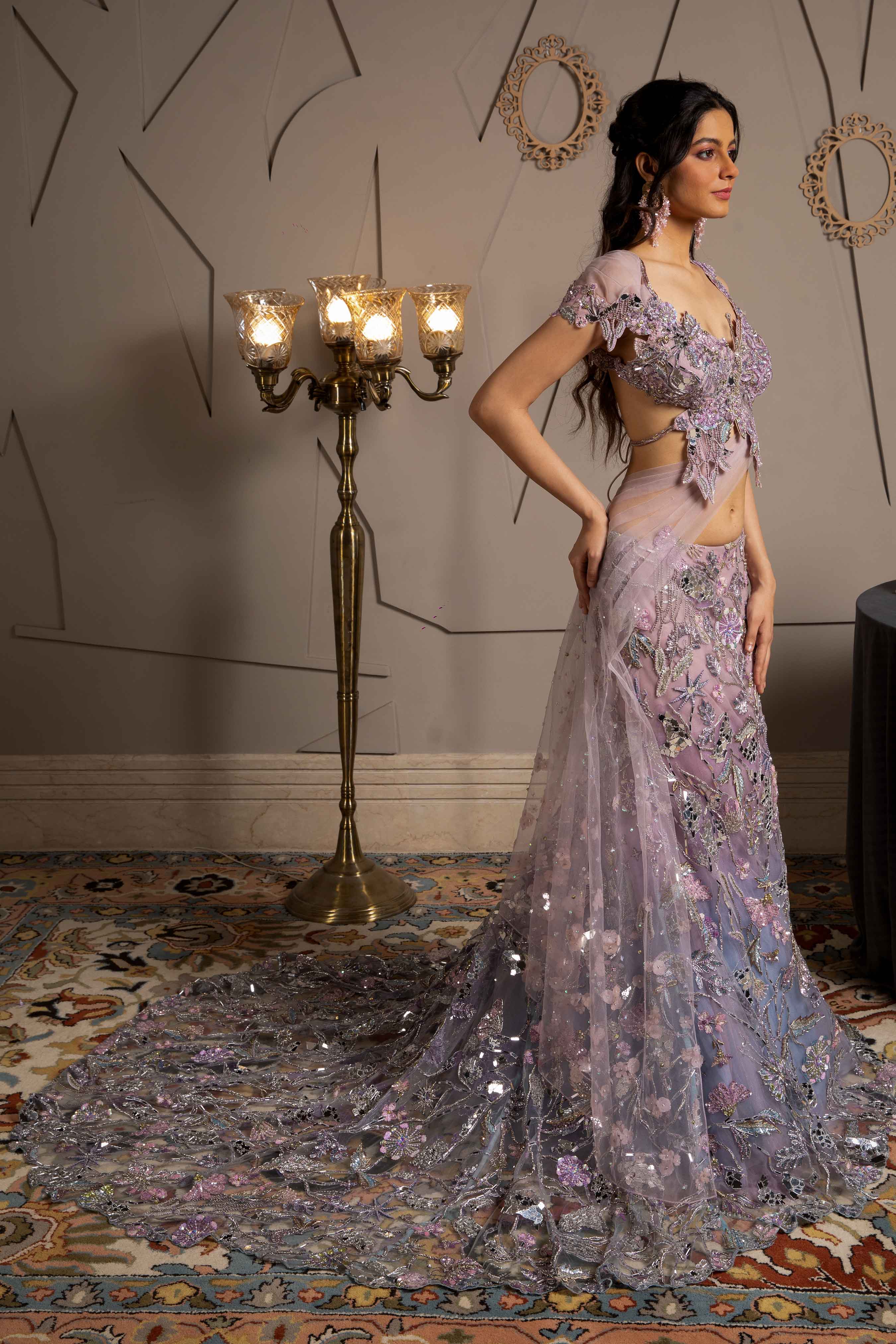 Skye designer lehenga set