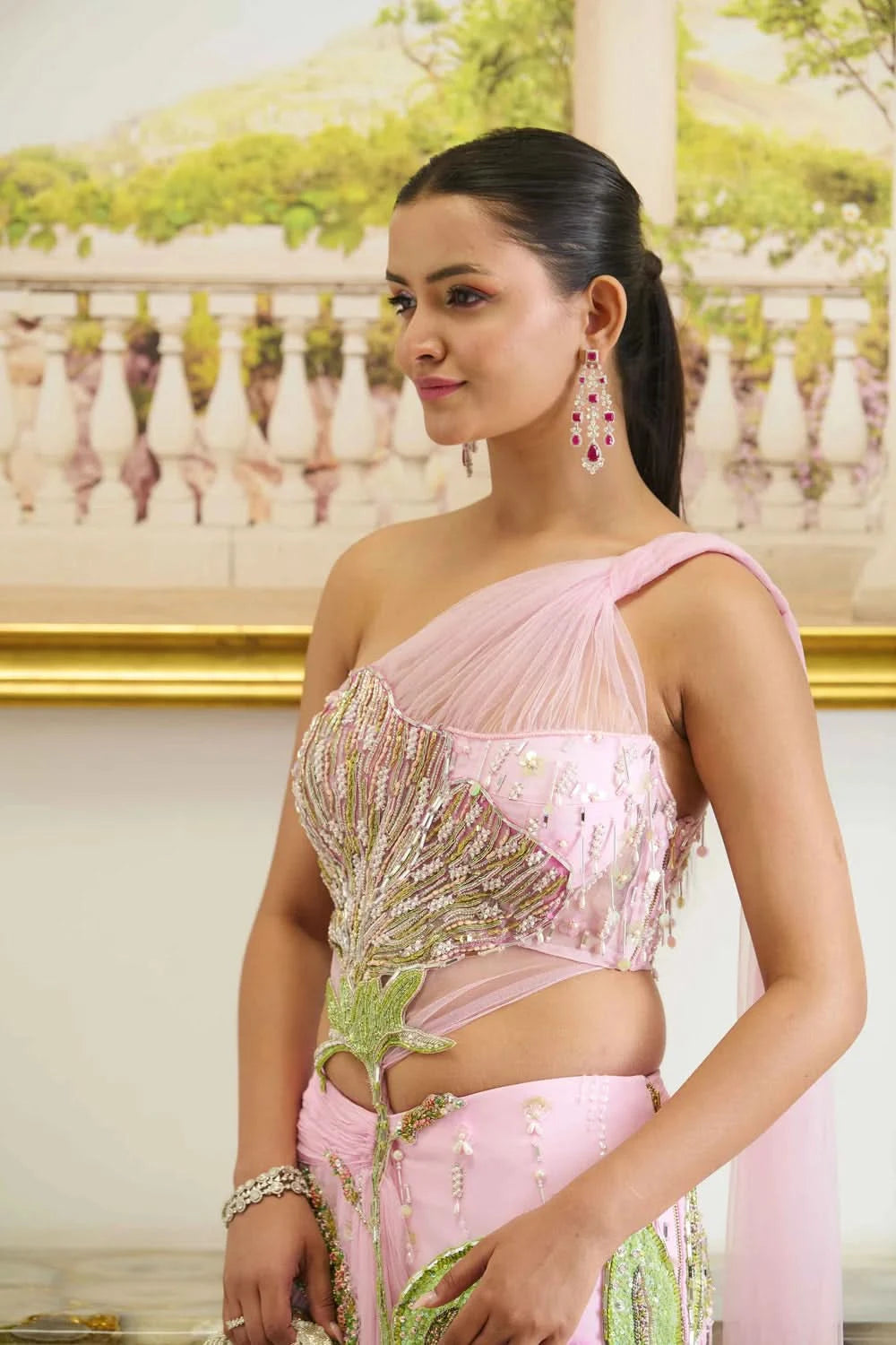 Giza Saree Drape Dress
