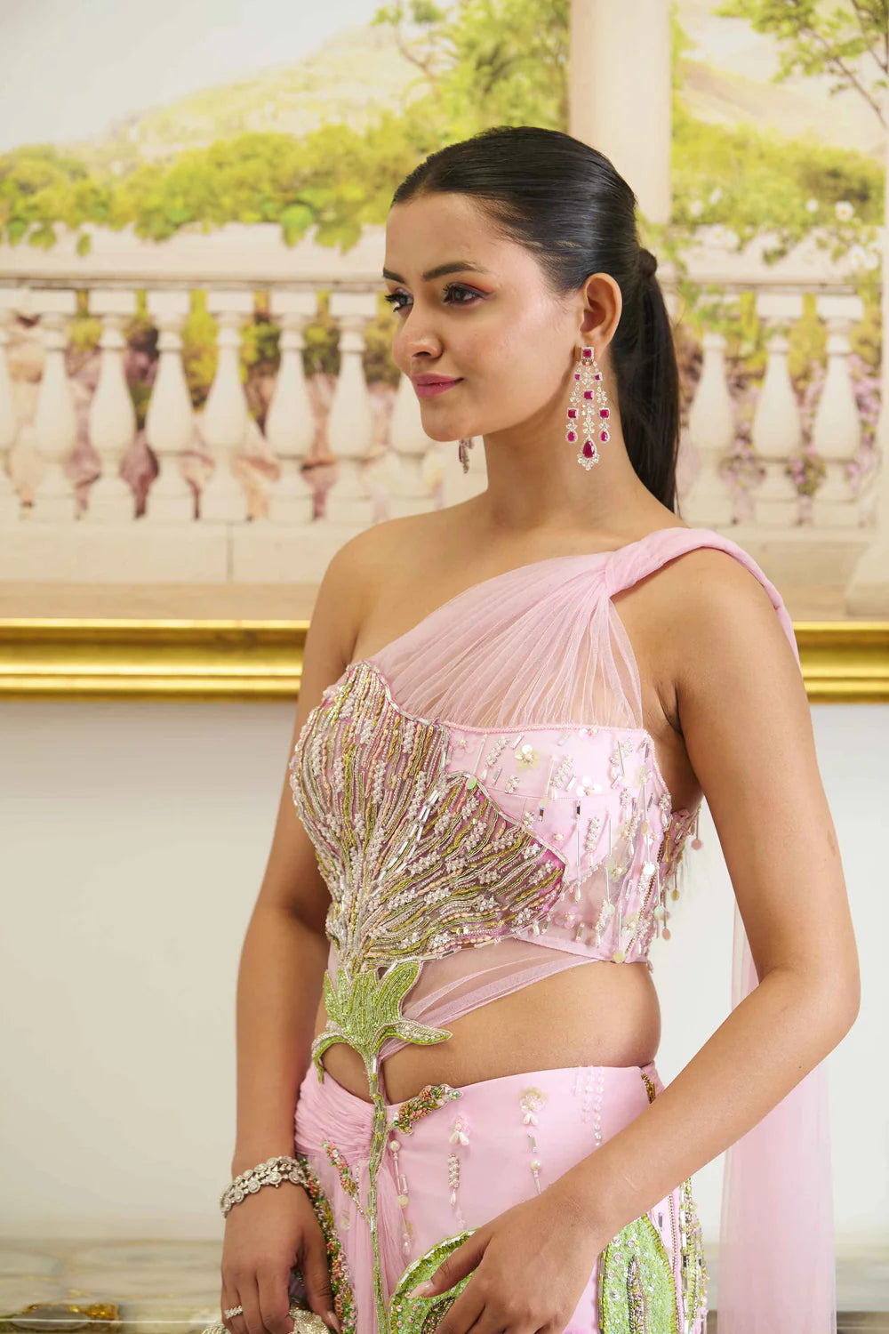 Giza Saree Drape Dress