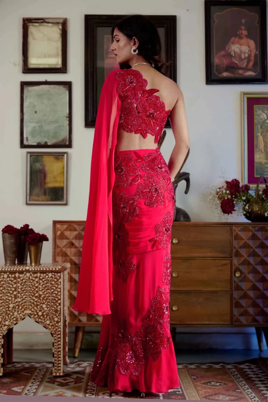 Elara Saree for haldi