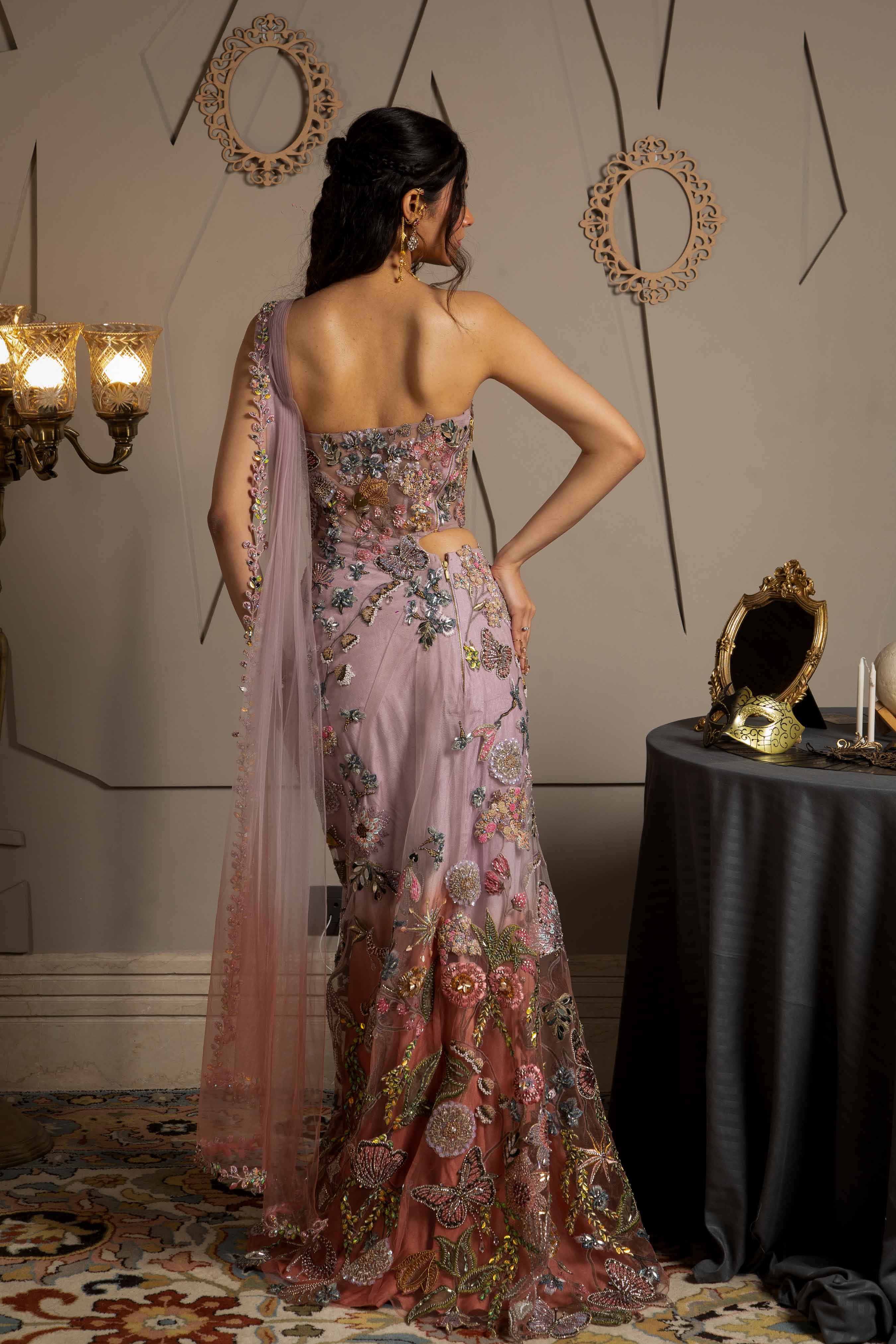 Elysia Pre Draped Dress