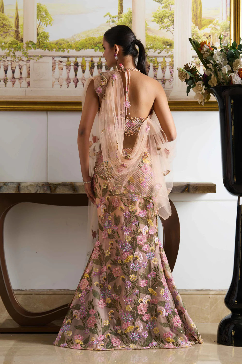 Ziva Saree Drape Dress