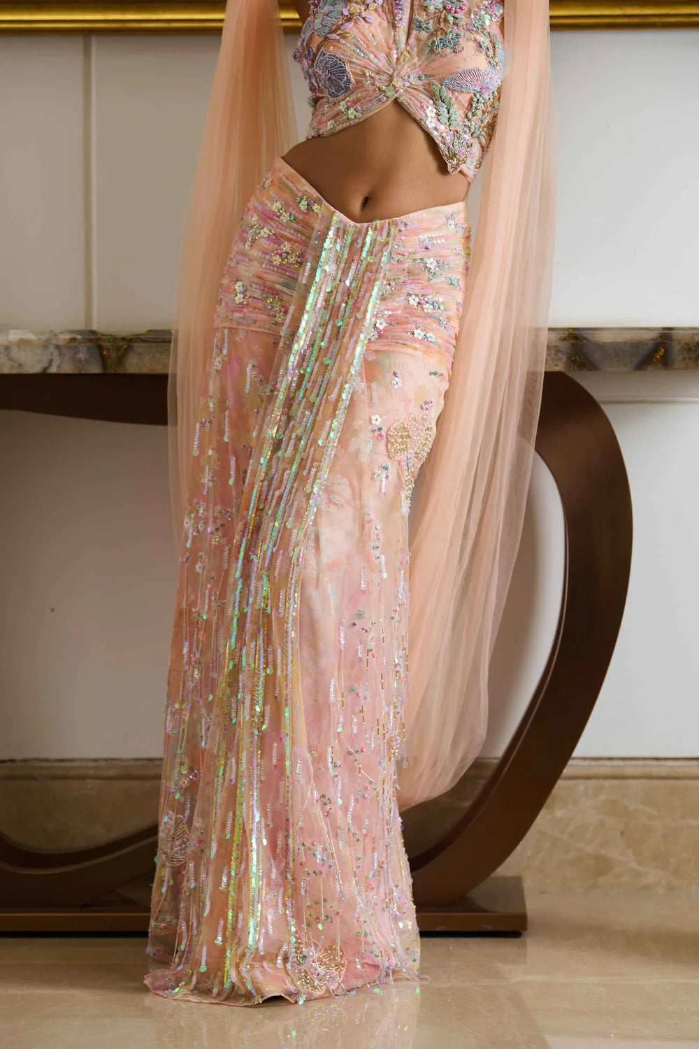 Drape Dresses for Wedding Online