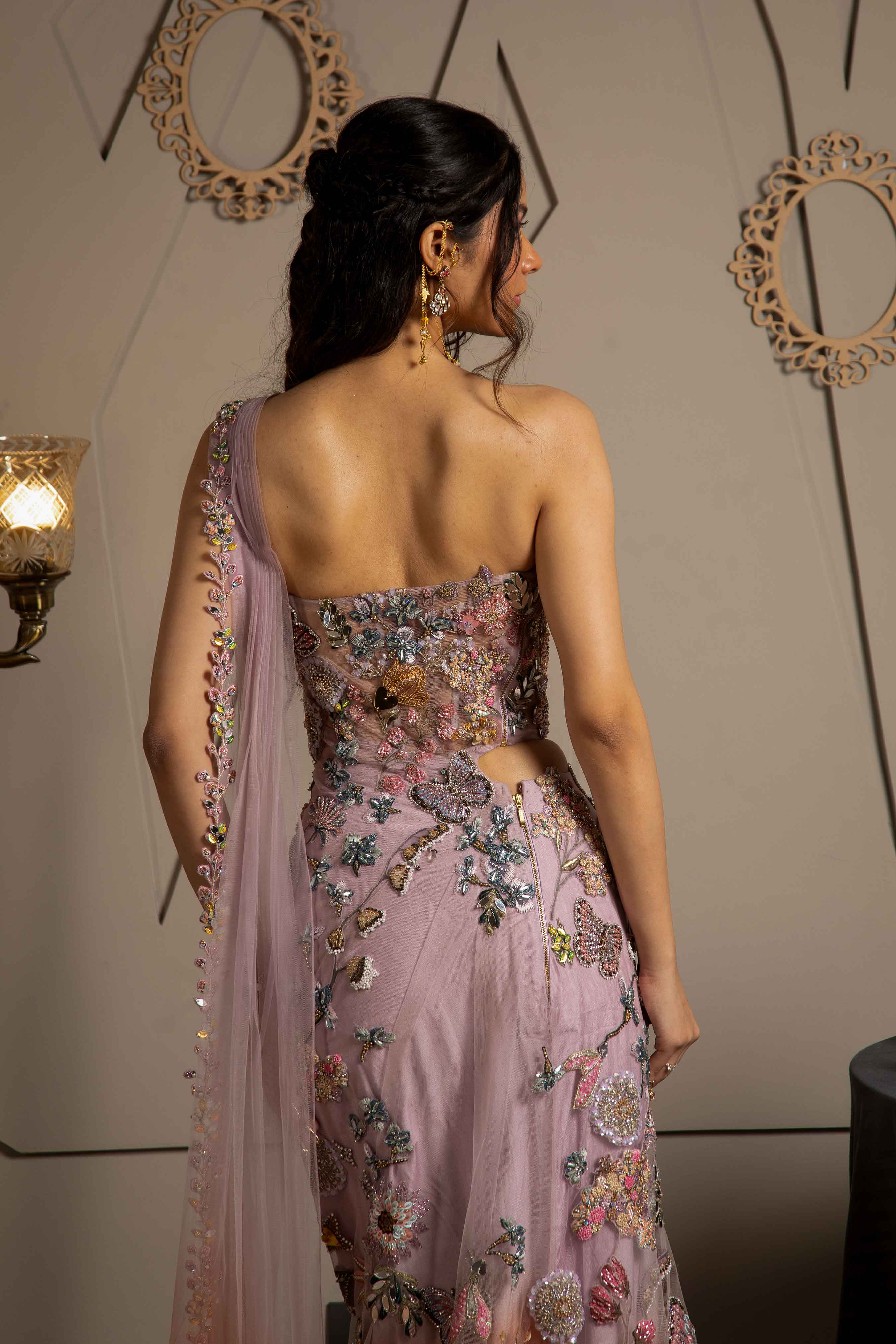 Elysia Pre Draped Dress