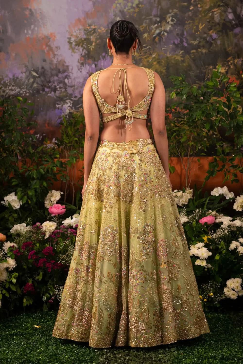Pariza designer lehenga set