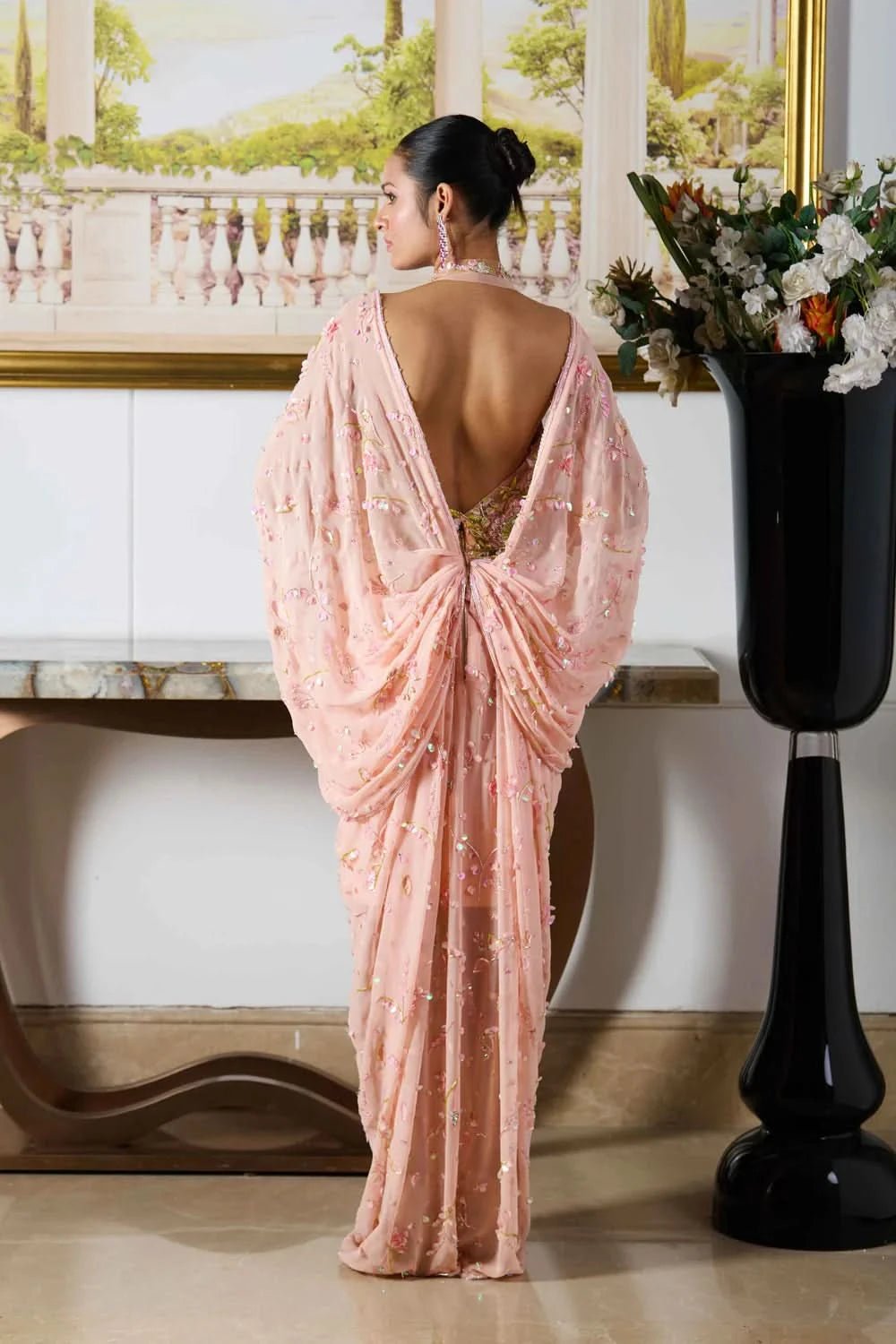 Saree Drape Dress