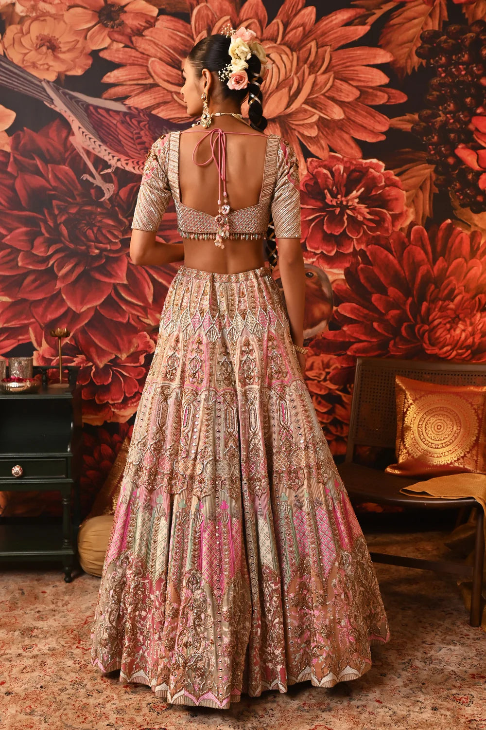 Aiyana Embroidery Designer Lehenga Set
