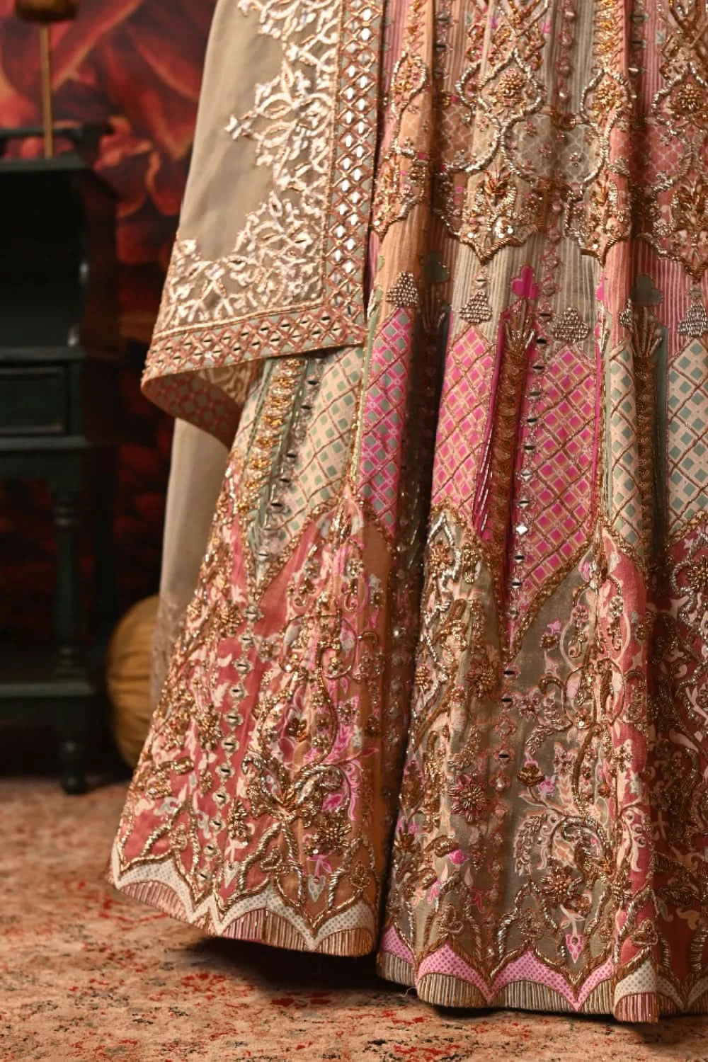 Designer Lehenga with Embroidered designs