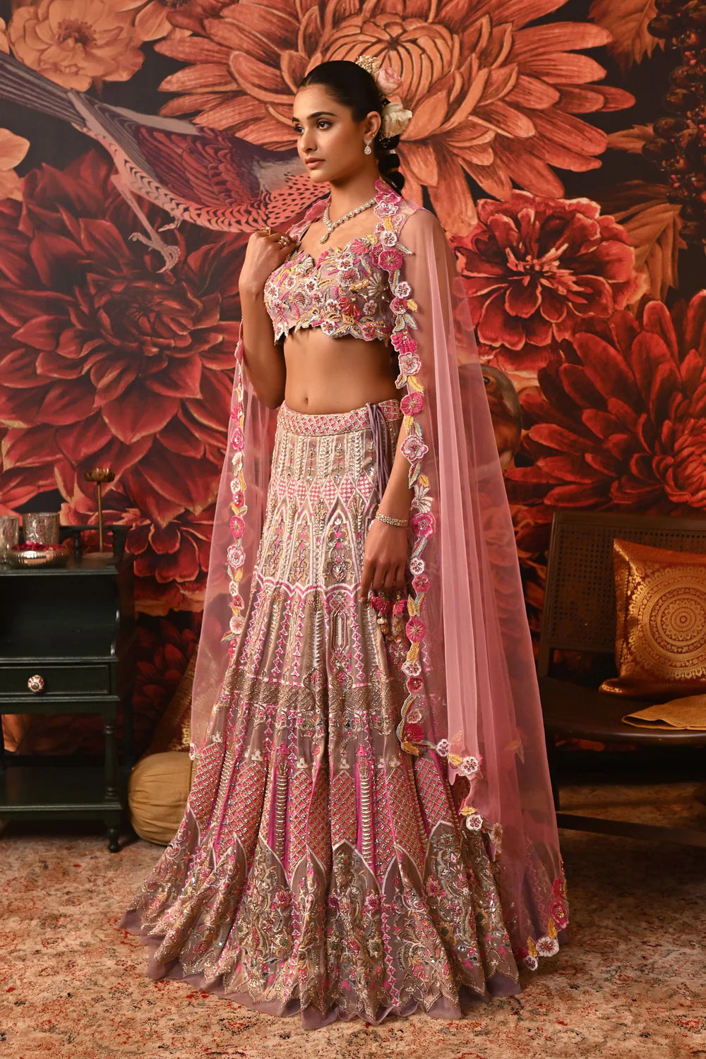 Women's Designer Lehenga Set for Marriage