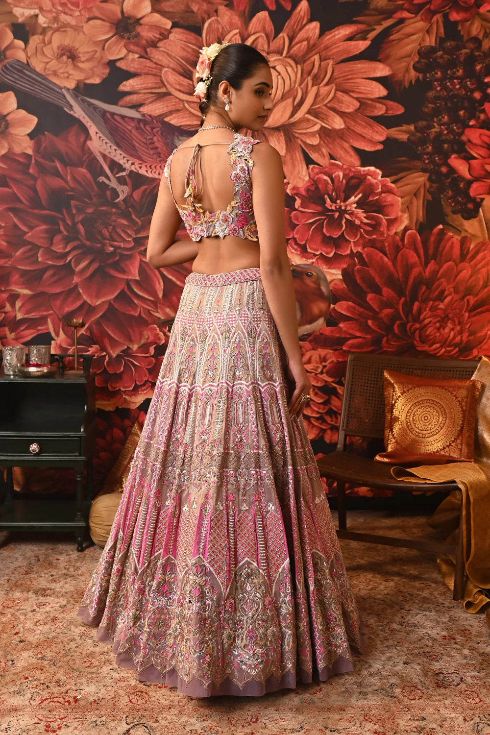 Designer Lehenga with Embroidered designs