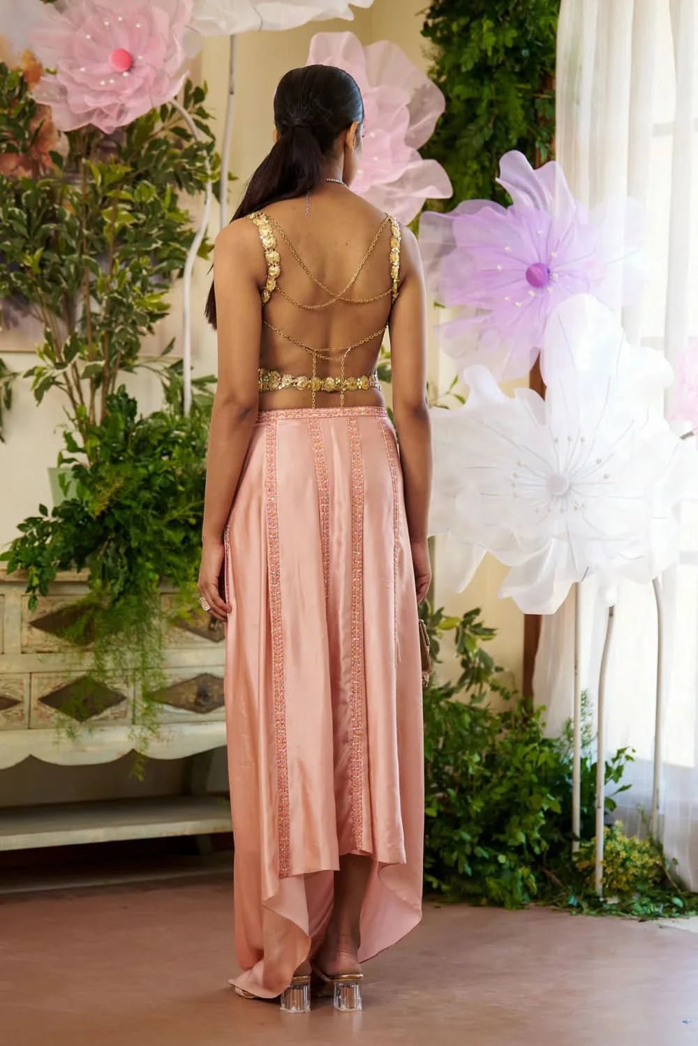 Floral designer co-ord set for women