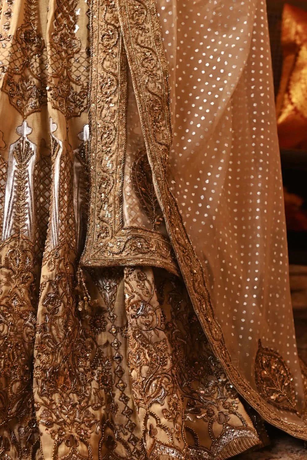 Floral Embroidery Lehenga Designs