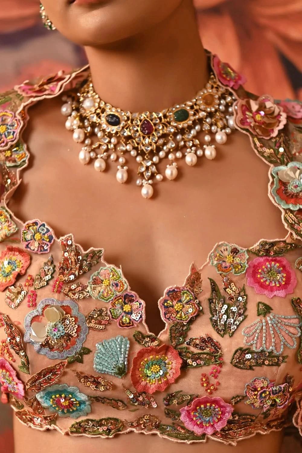 Bahaar lehenga choli set