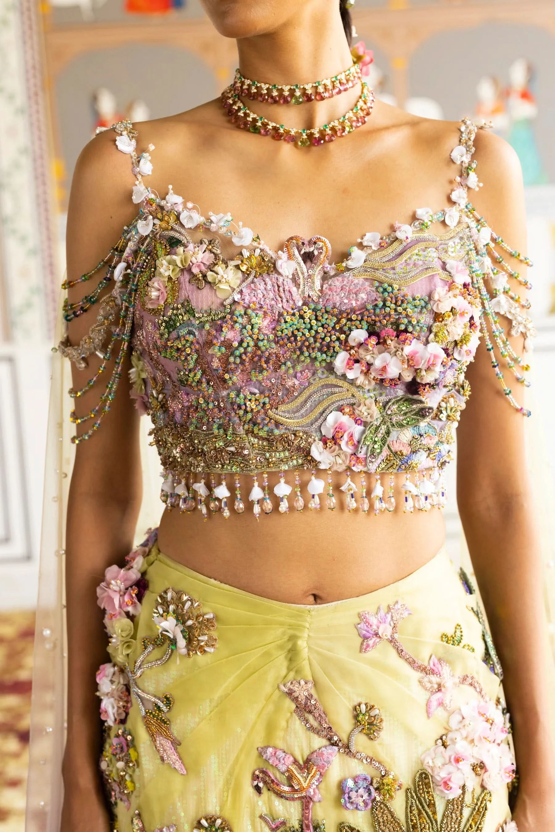 Zephyra Designer lehenga with dupatta