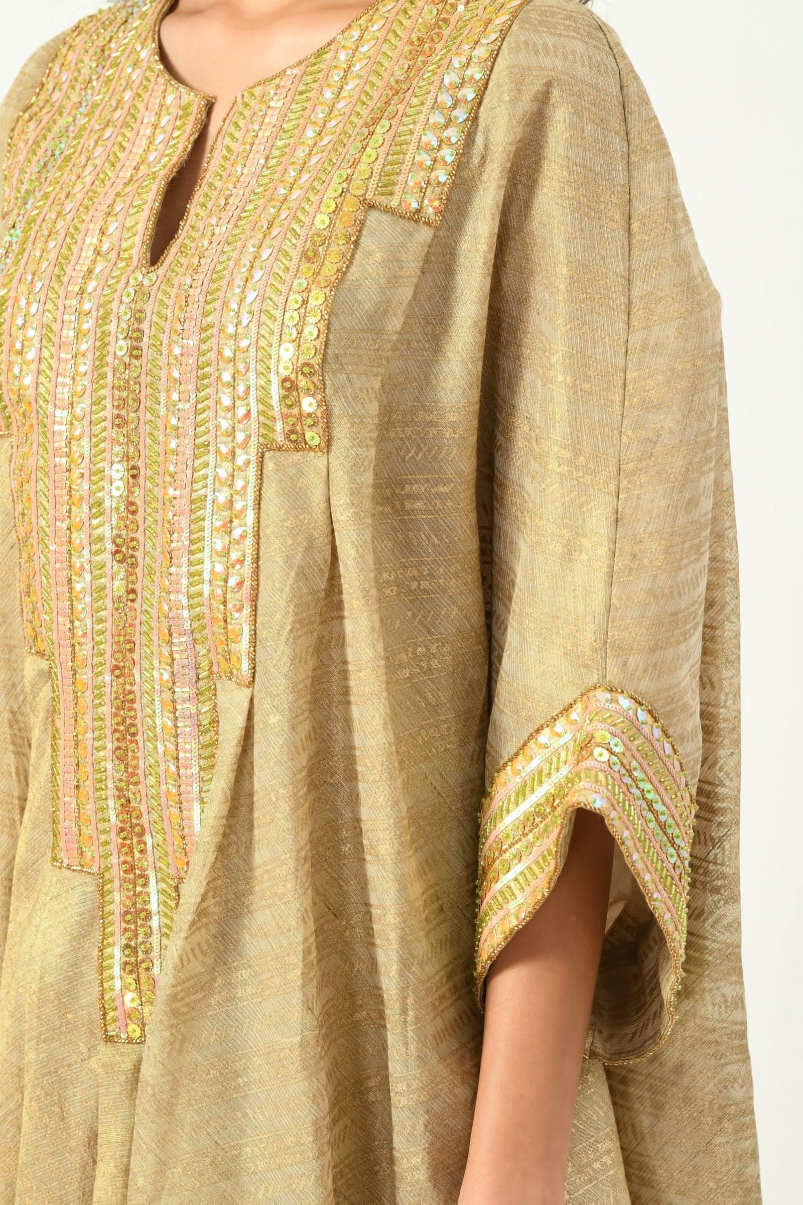 Khanak kaftan dress party wear
