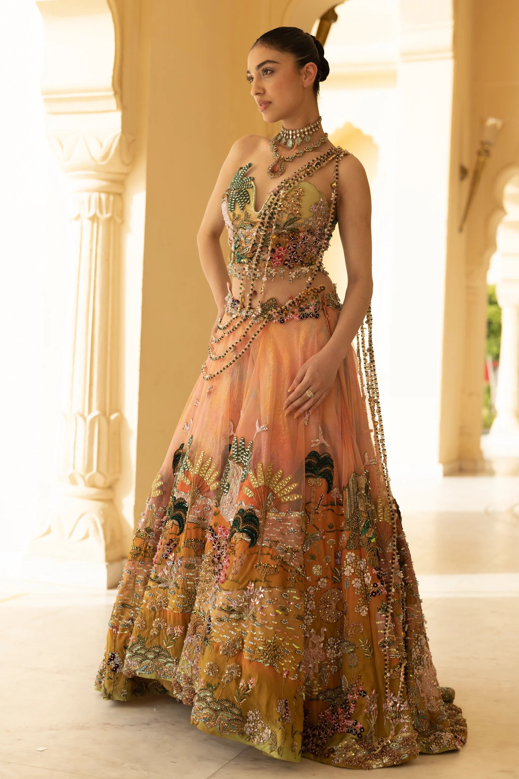 Zarmin Lehenga Design