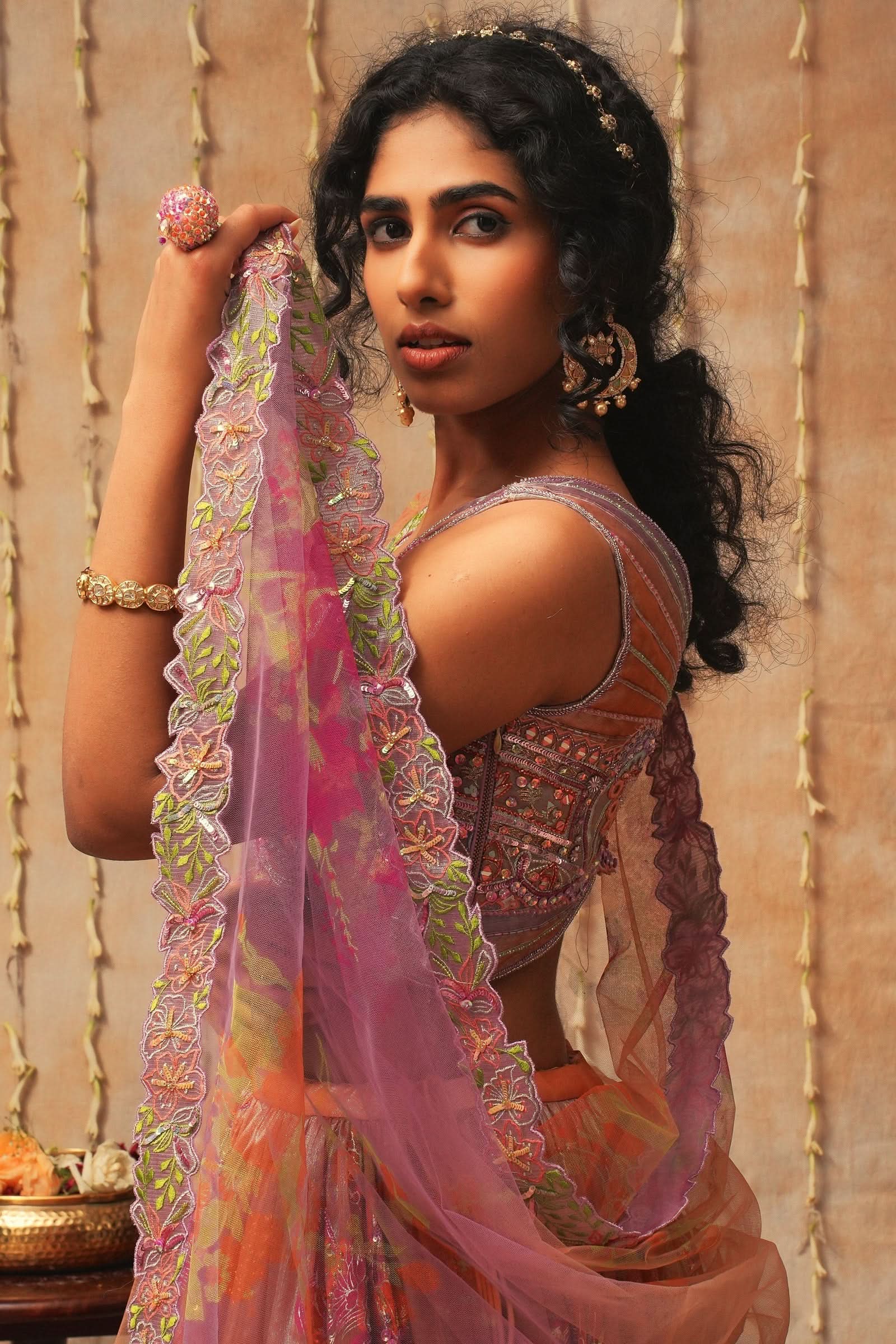 Mahika lehenga blouse design