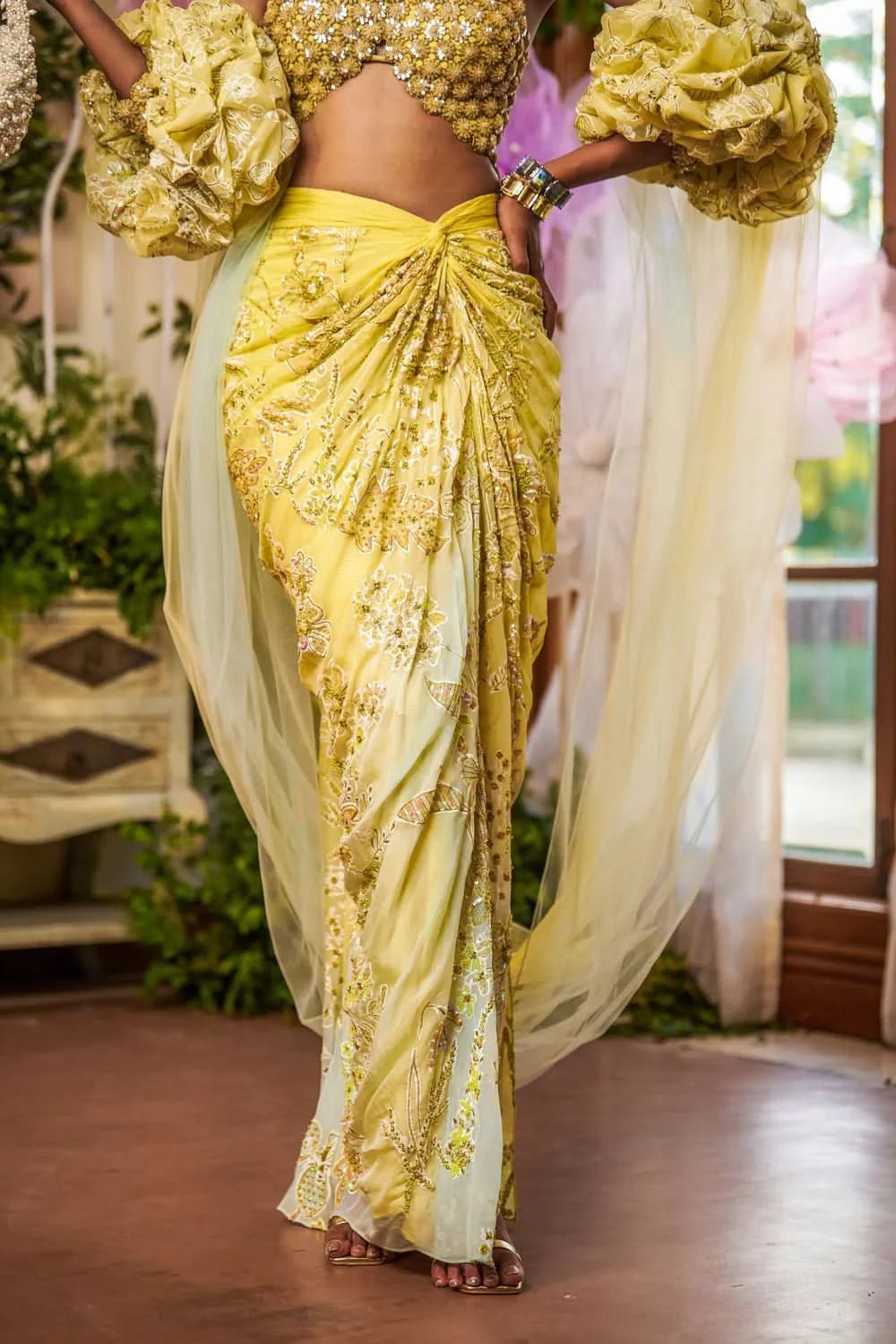 Designer Saree with Embroidery