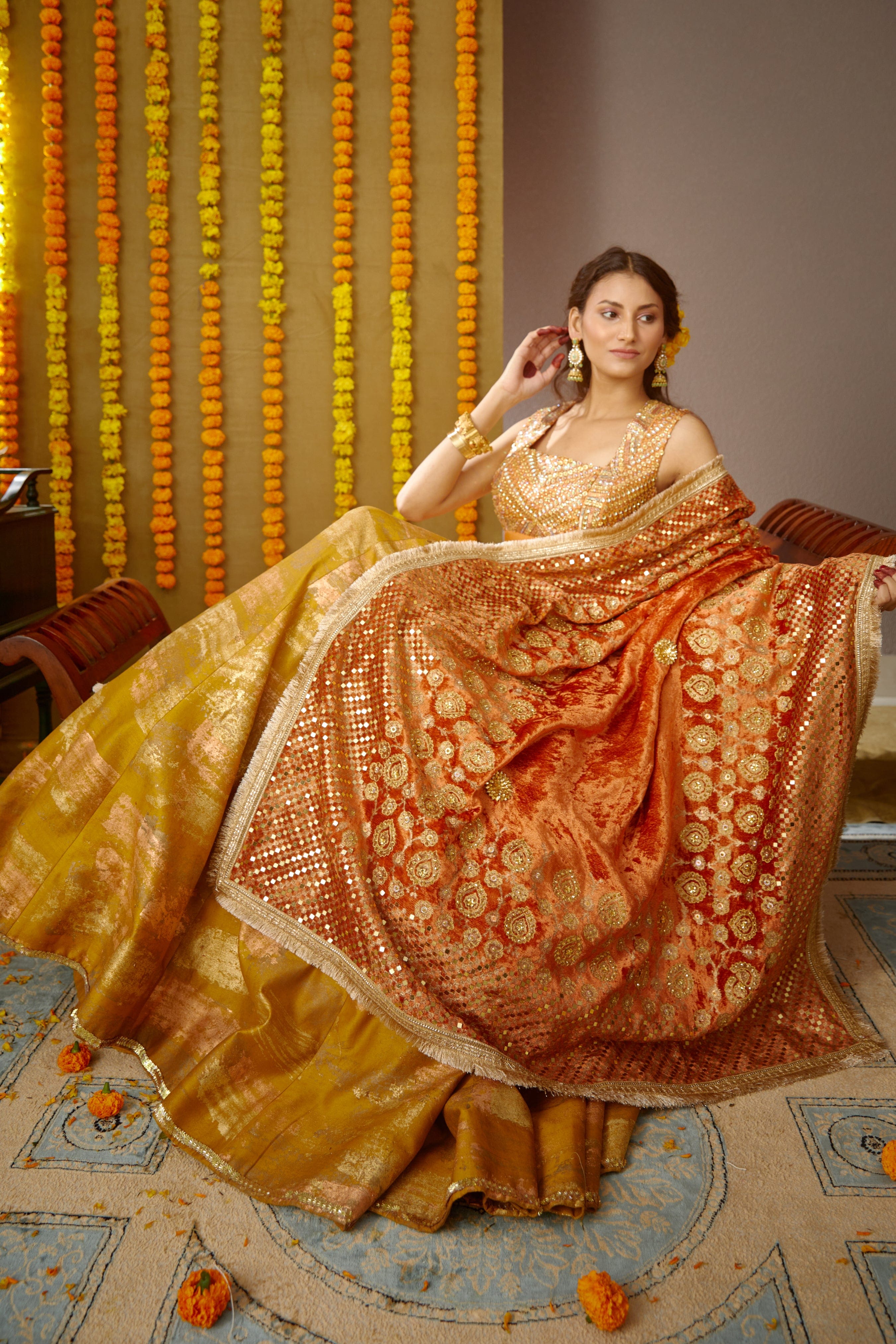 Arshi festive lehenga set