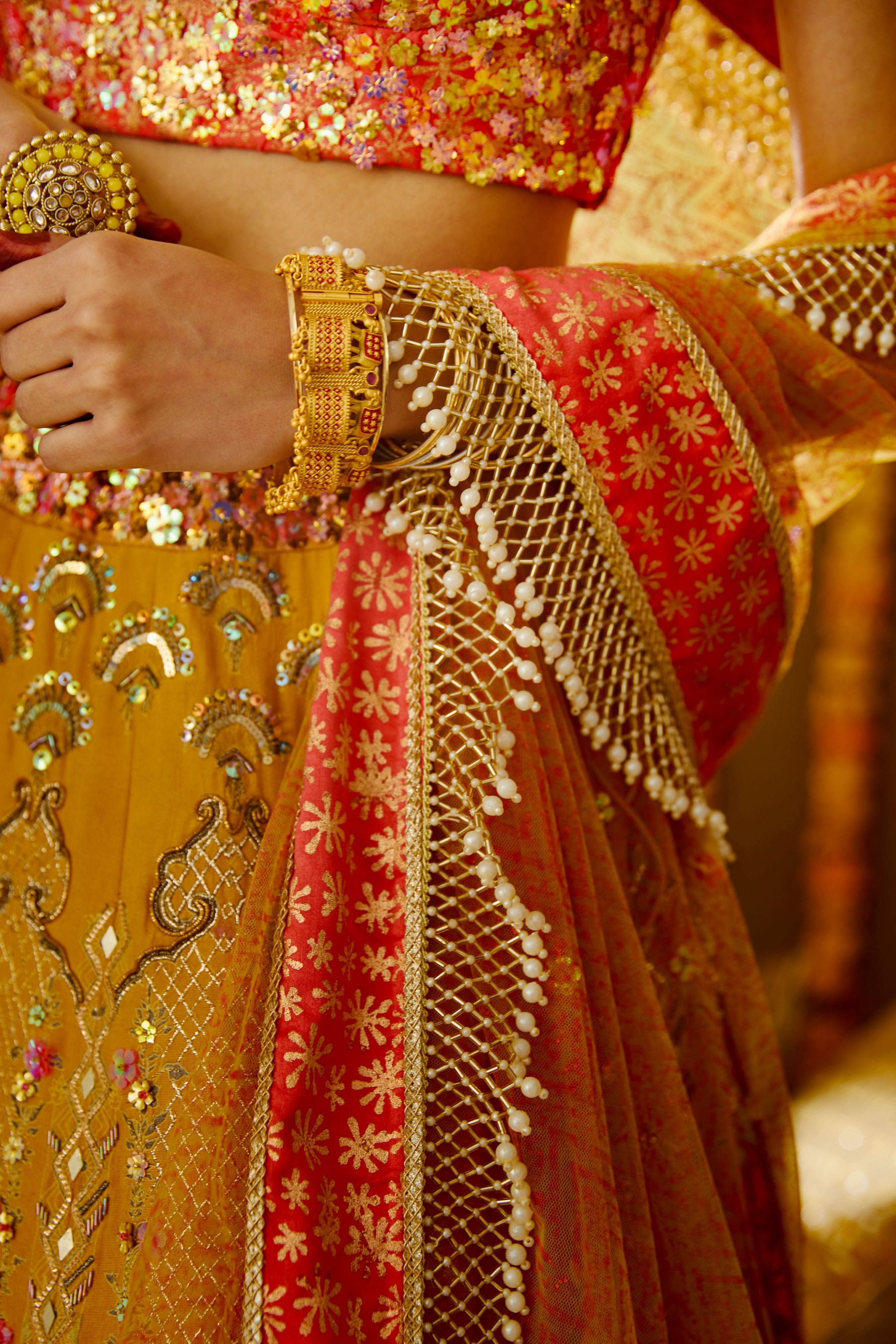 Purple Designer lehenga Set