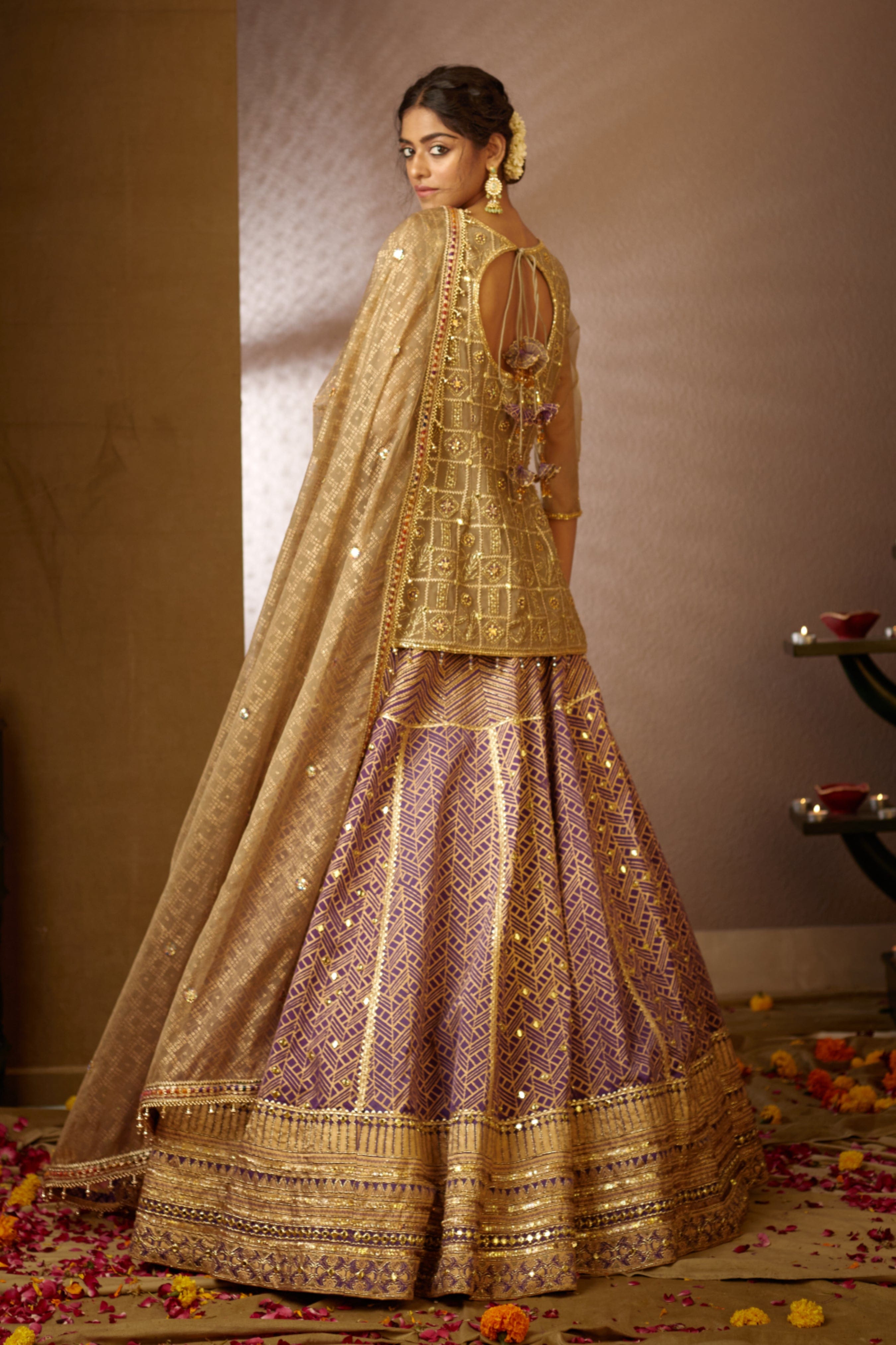 Sumeira designer lehenga set