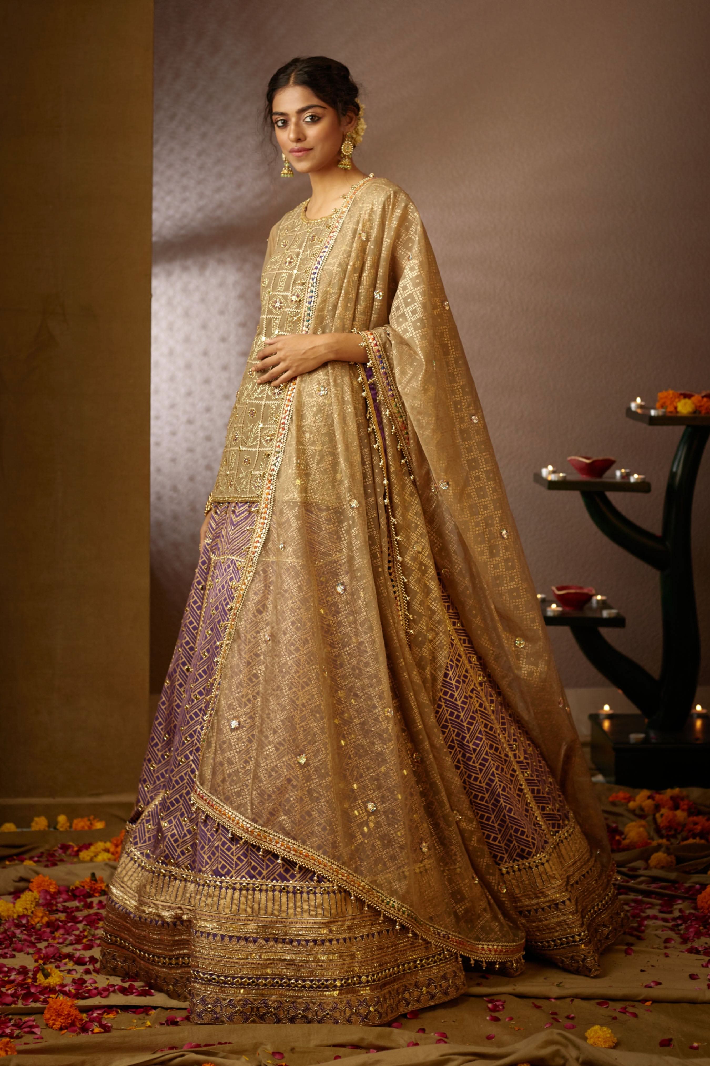 Sumeira organza blouse designs