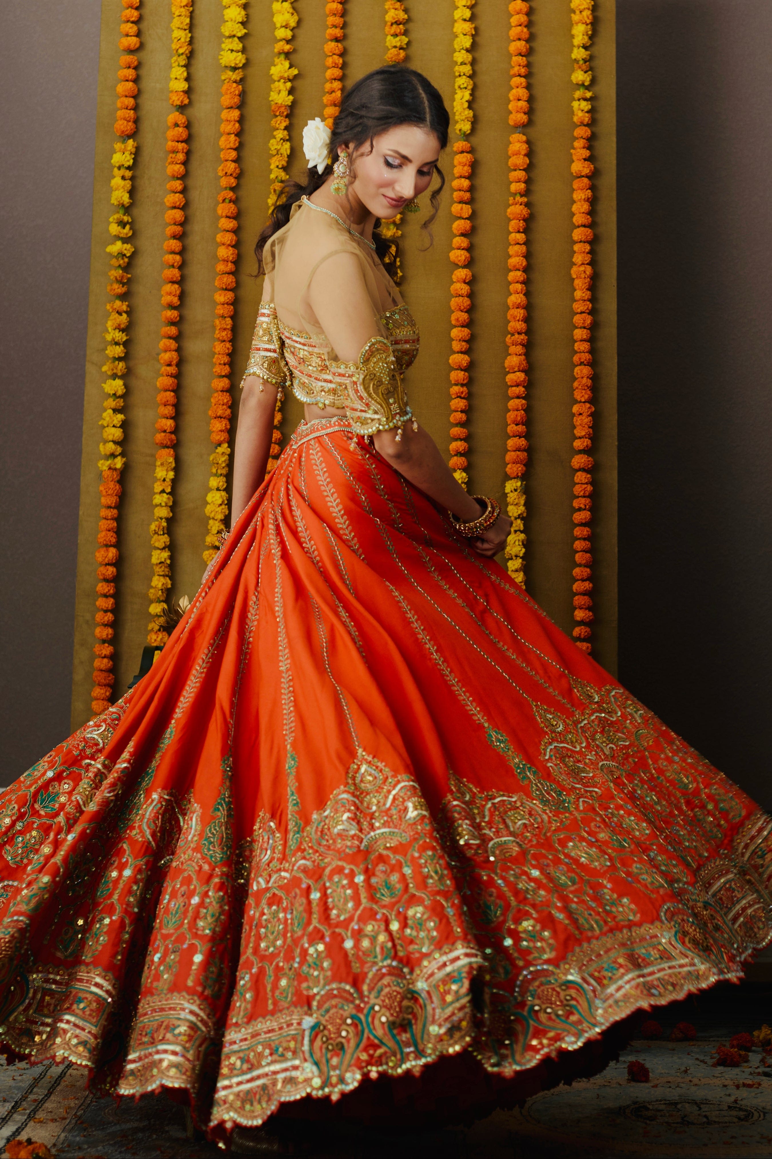 Yara Designer Lehenga Set
