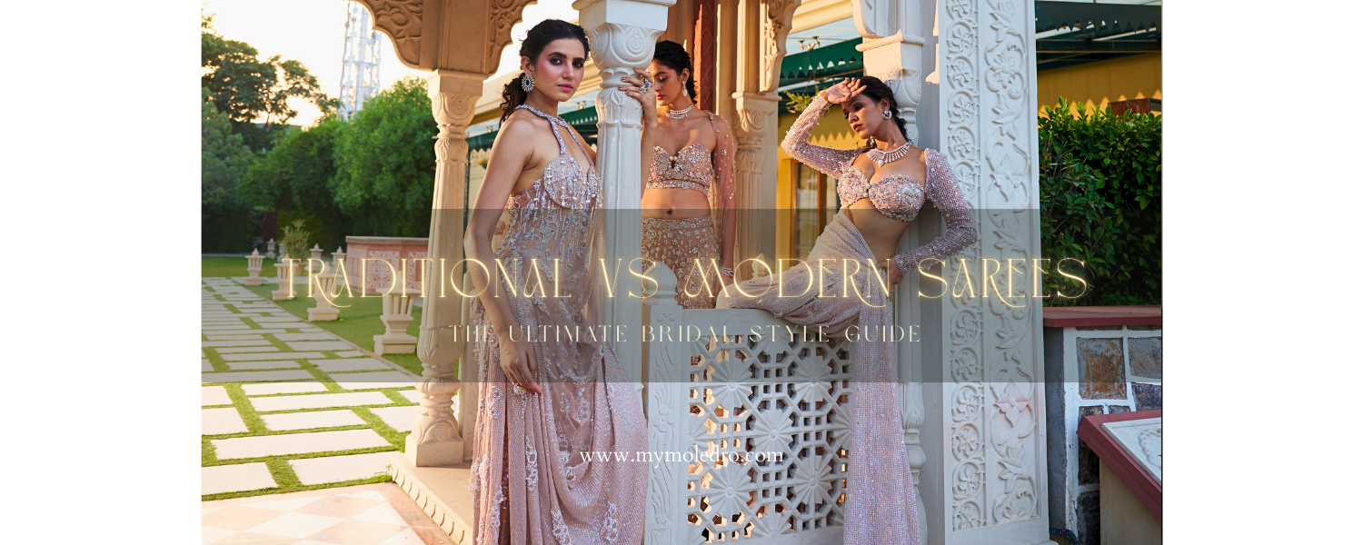 Modern Bridal Lehenga Saree