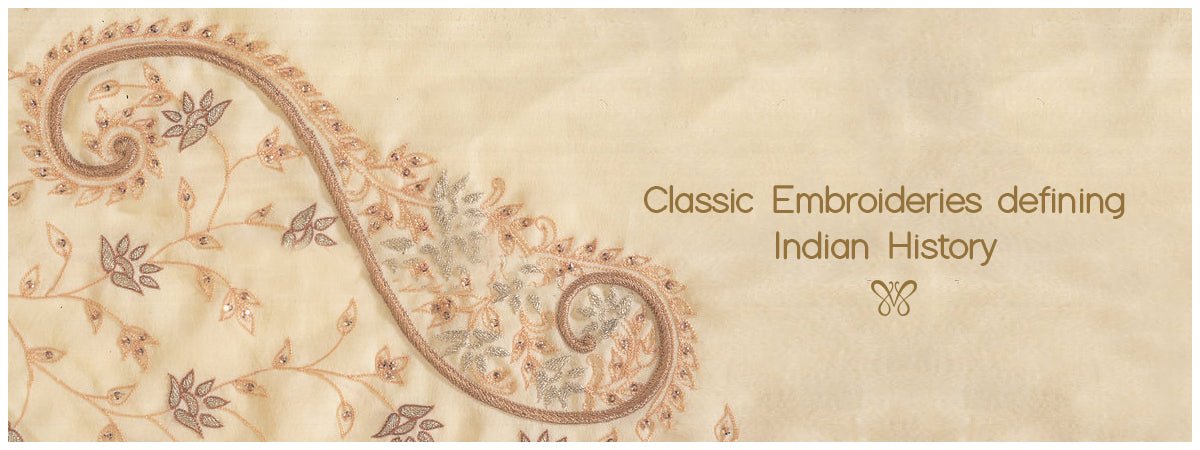 Five Famous Traditionally Rich Embroideries of India