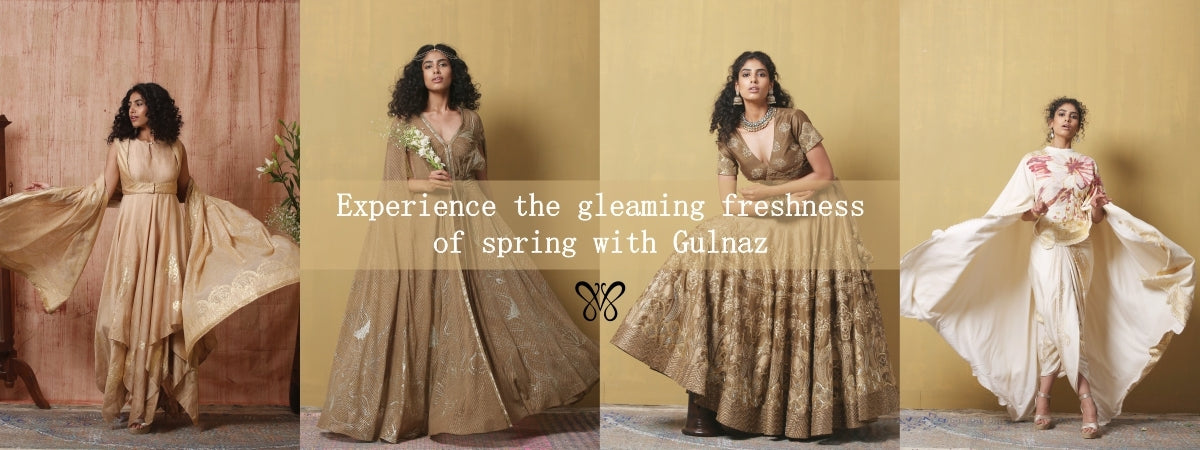 Get ready to explore this blooming season with Gulnaz Moledro’s fresh range