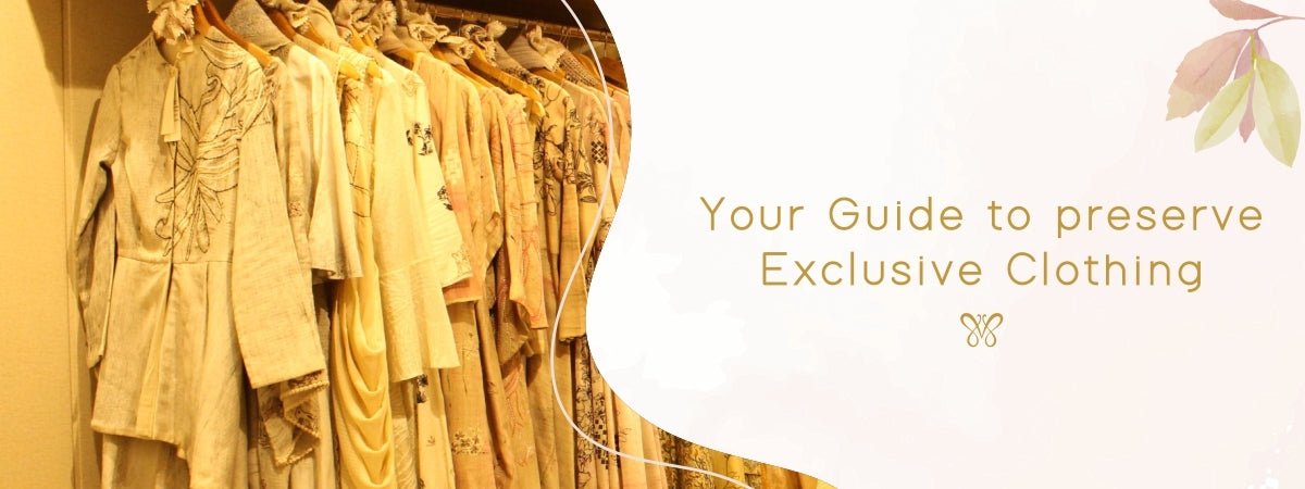 How to store your expensive wedding outfits?
