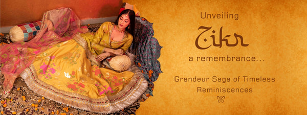 Unfolding the Essence of ZIKR Collection, Our Latest Range of Occasion wear 2021 for the Festive Season!