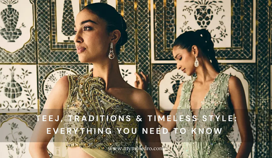 Teej Celebration with Women Clothing