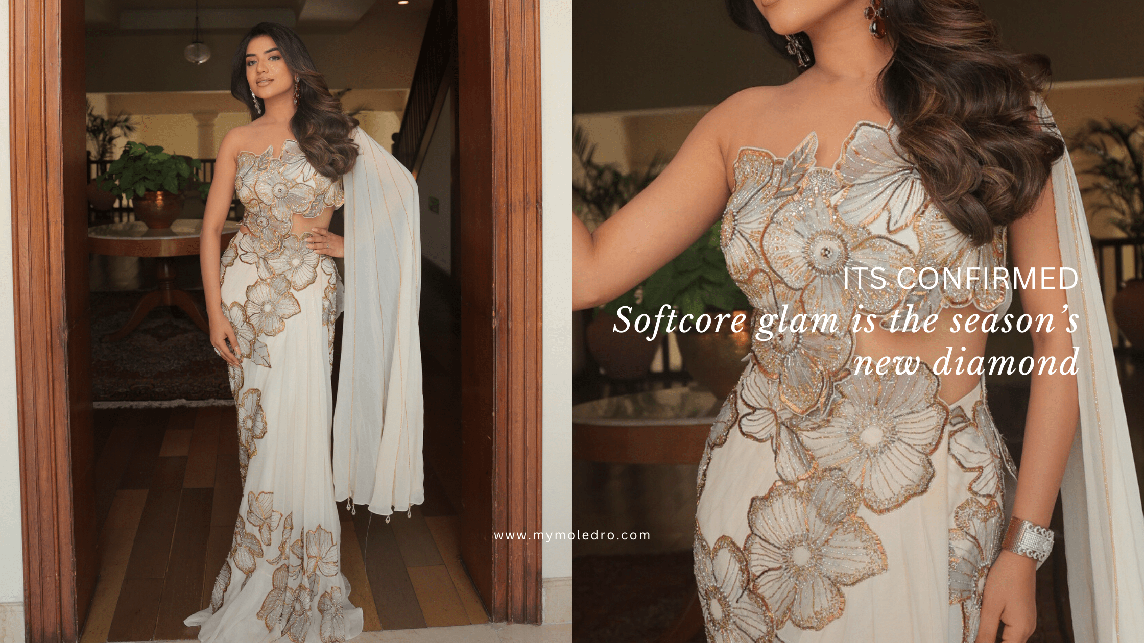 It’s confirmed: Softcore glam is the season’s new diamond